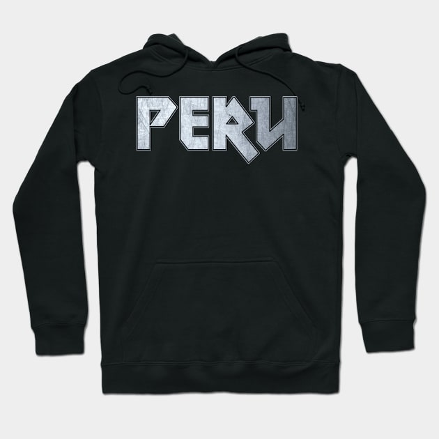 Heavy metal Peru Hoodie by KubikoBakhar